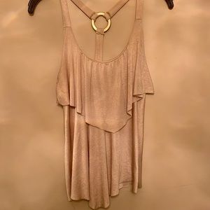 Taupe layered Formal Top